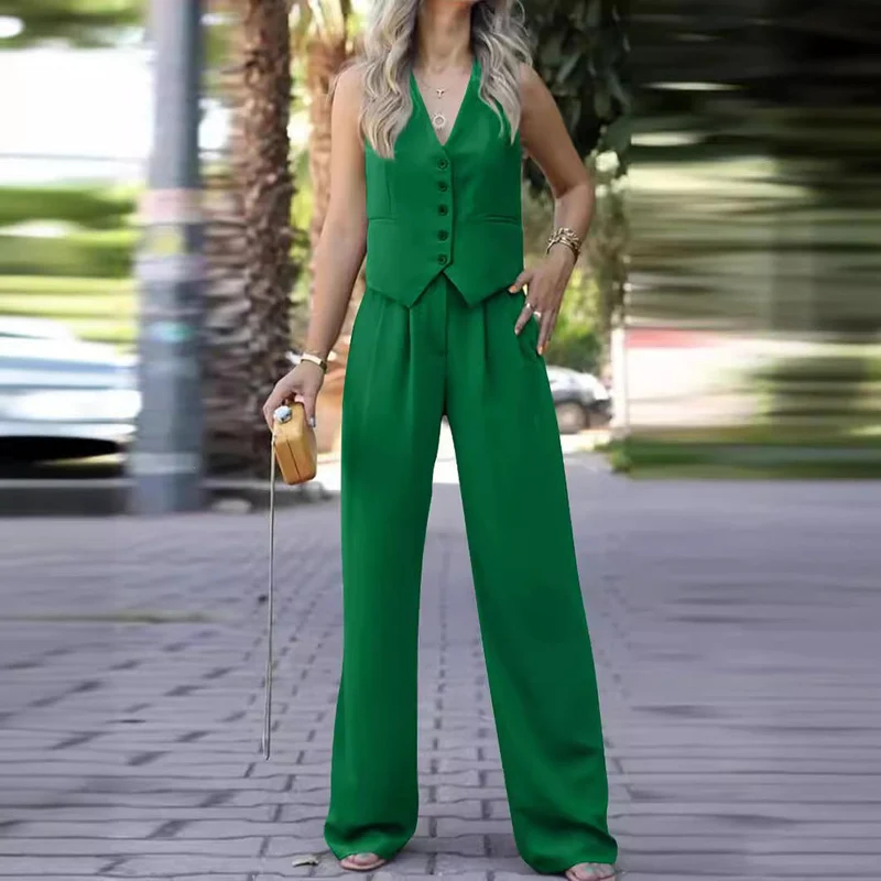 Sabrina | Elegantes und Luftiges Zweiteiliges Set im Modernen Stil