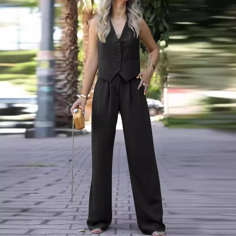 Sabrina | Elegantes und Luftiges Zweiteiliges Set im Modernen Stil