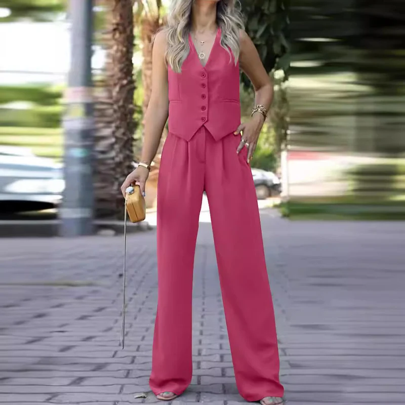 Sabrina | Elegantes und Luftiges Zweiteiliges Set im Modernen Stil