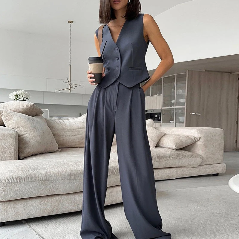 Sabrina | Elegantes und Luftiges Zweiteiliges Set im Modernen Stil