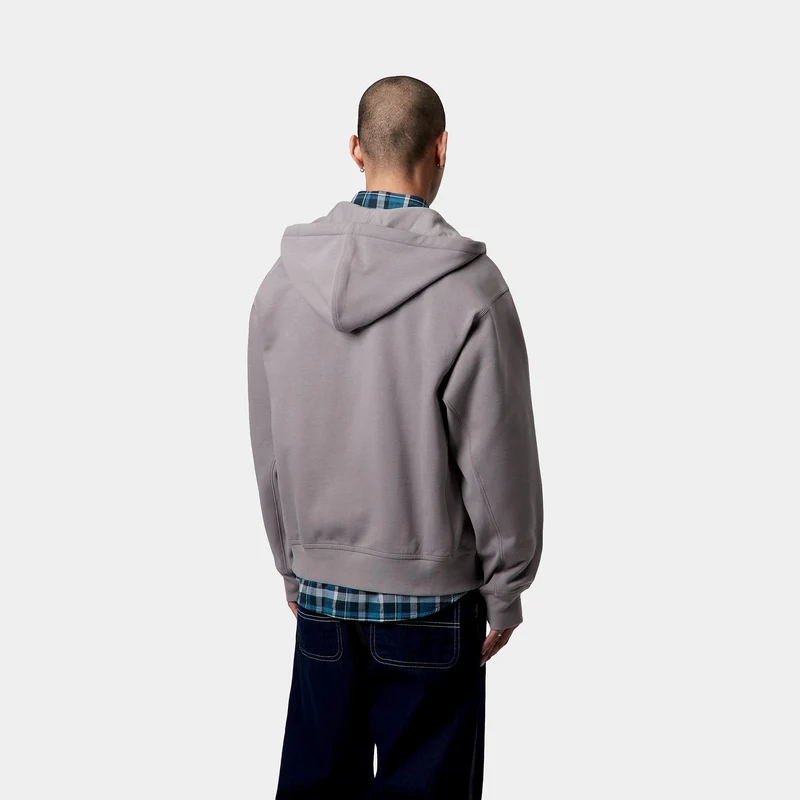 Carhartt WIP Herren American Script Kapuzenjacke mit Reißverschluss vorne – Yosemite