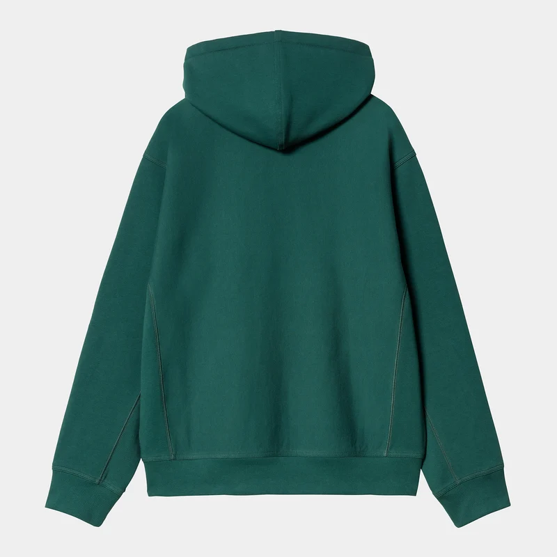 Carhartt WIP Herren American Script Hoodie - Malachit
