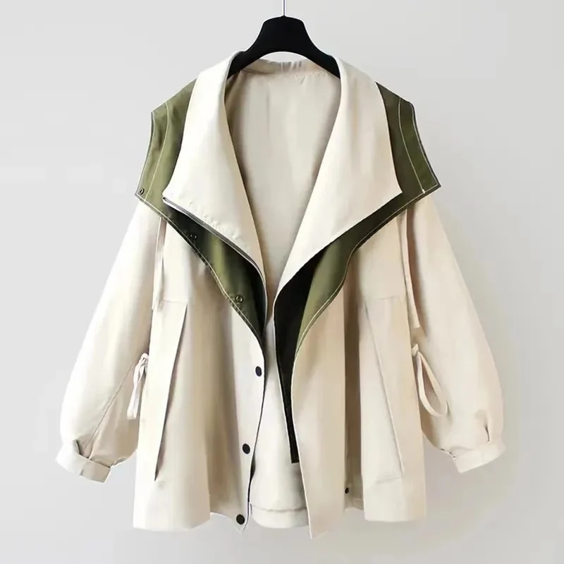 Marina | Oversized Wetterfester Trenchcoat Mit Modernem Design