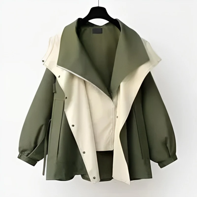 Marina | Oversized Wetterfester Trenchcoat Mit Modernem Design