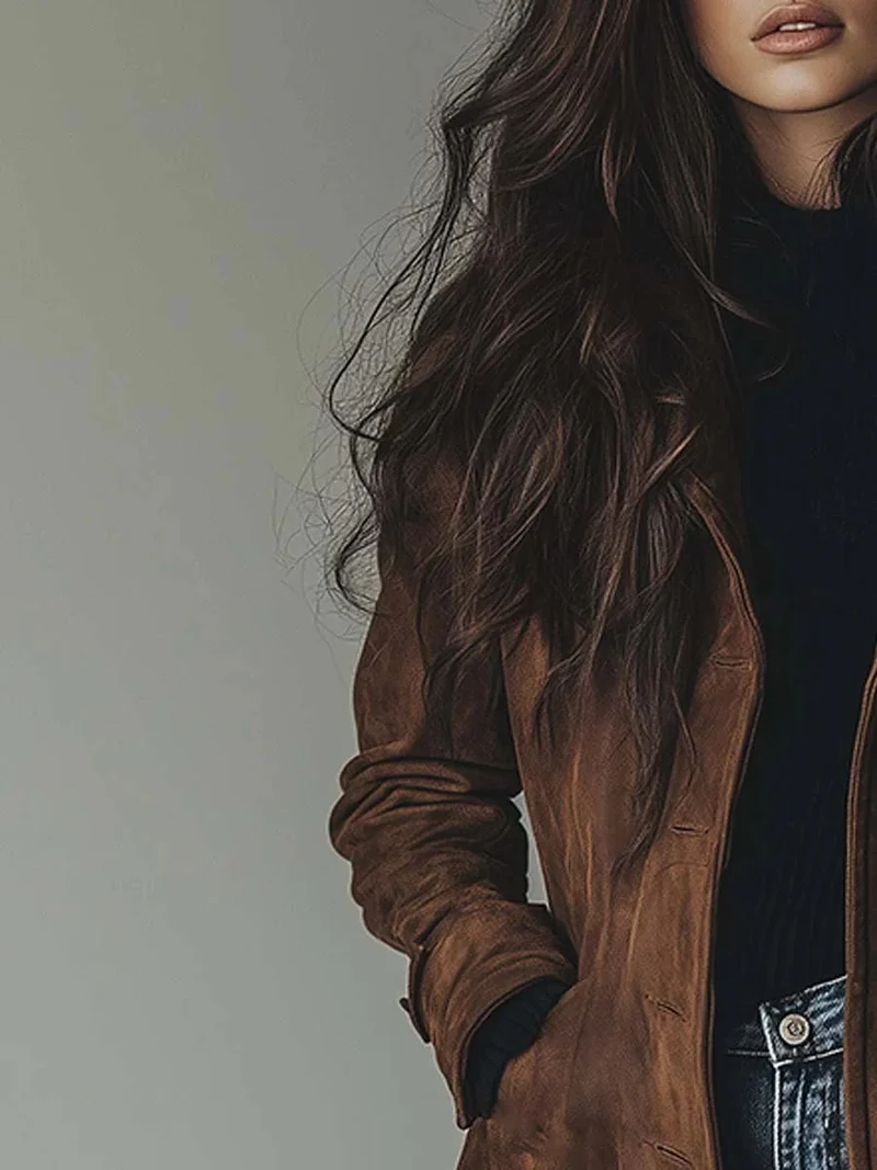 Charlie | Langer Zweireihiger Trenchcoat Mit Zeitloser Eleganz