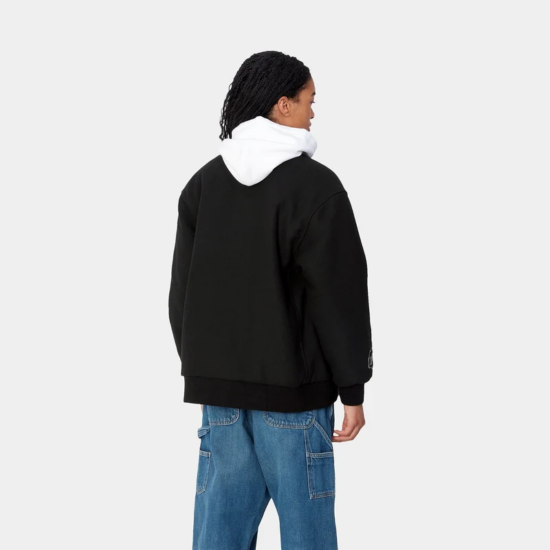 Carhartt WIP Bomberjacke „Brown Ducks“ für Damen - Schwarz