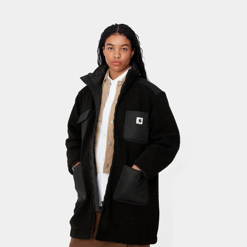 Carhartt WIP Orla Manteljacke für Damen - Schwarz