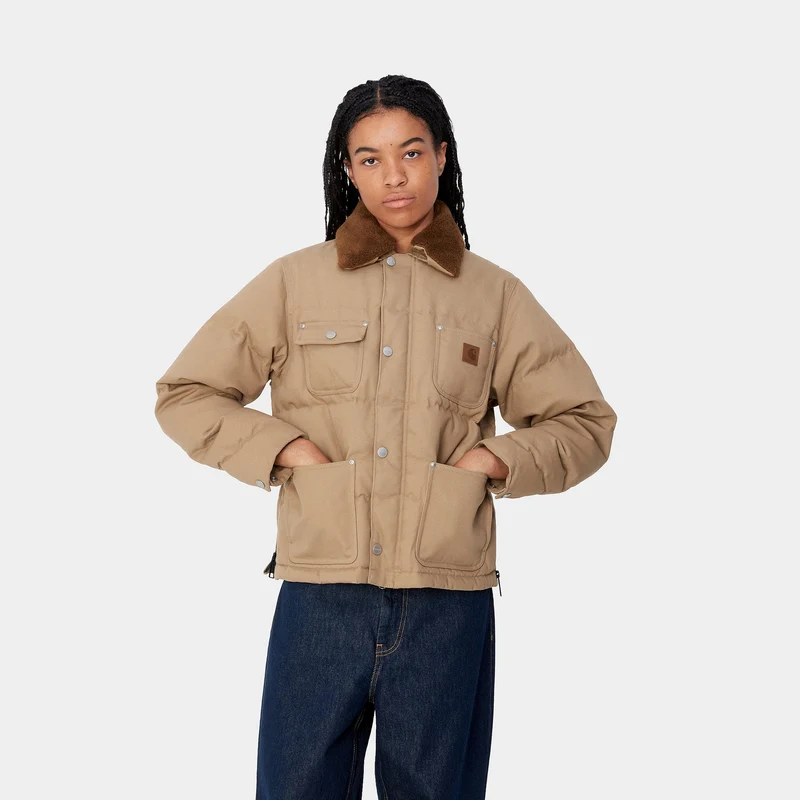 Carhartt WIP Rayley Jacke für Damen - Erdnuss
