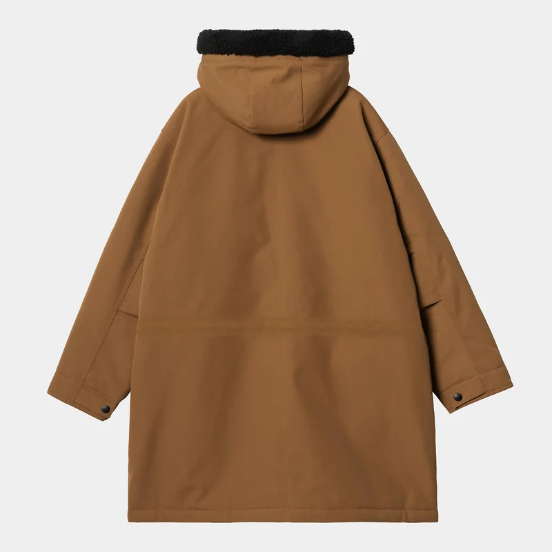 Carhartt WIP Clarton Parkajacke für Damen - Hamilton Brown