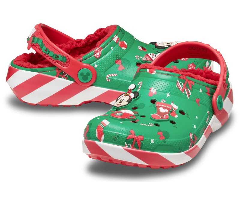 CROCS Kinder Disney Mickey-Weihnachten Lined Clog