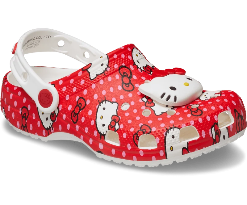 CROCS Kinder Hello Kitty Roter Clog