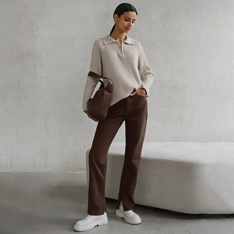 Mathilda | Weicher Strickpullover Mit Zeitlosem Alltagsstil