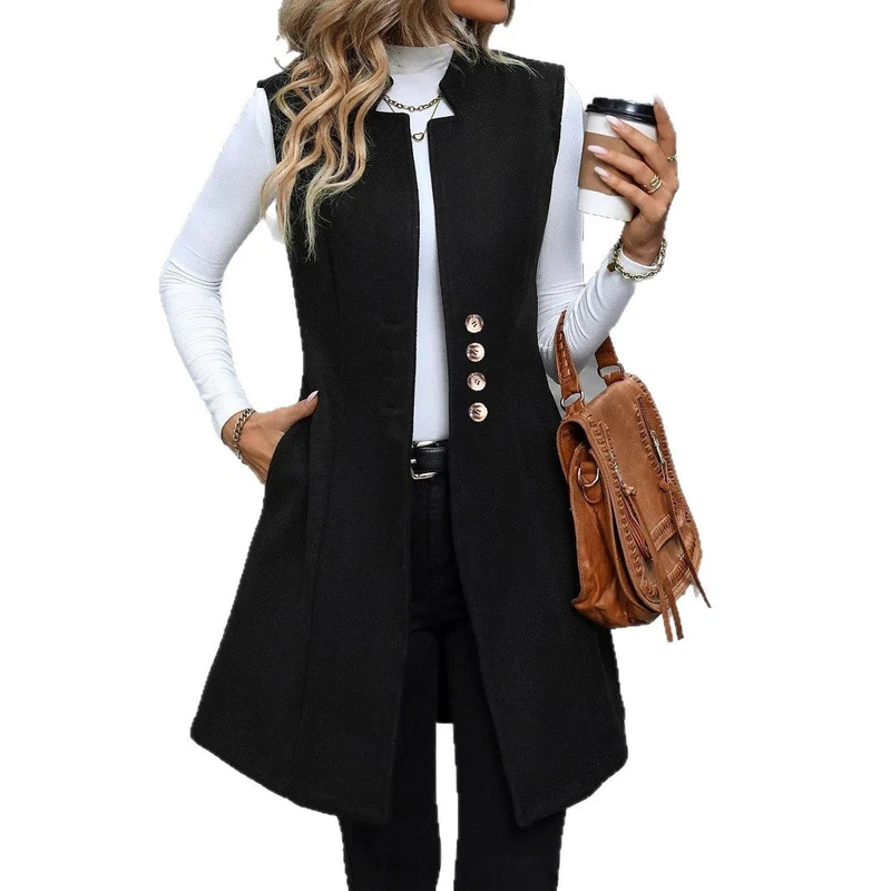 Isabella | Elegante und Moderne Damen Knopfweste