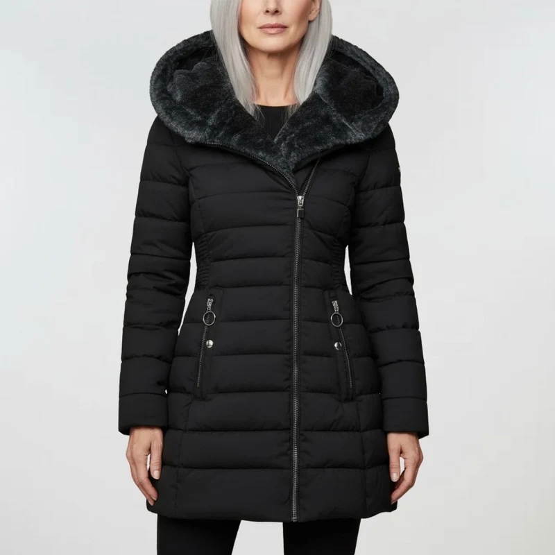 Evelyn | Warmer Winterisolierung wasserdichte Jacke