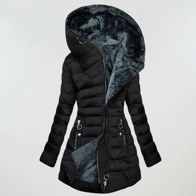 Evelyn | Warmer Winterisolierung wasserdichte Jacke