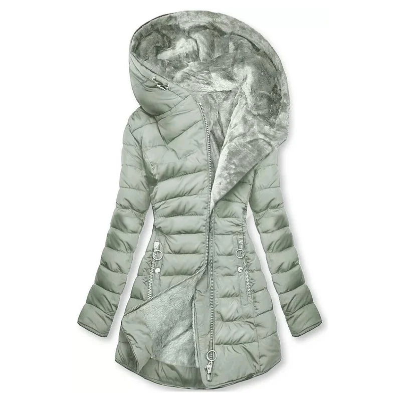 Evelyn | Warmer Winterisolierung wasserdichte Jacke