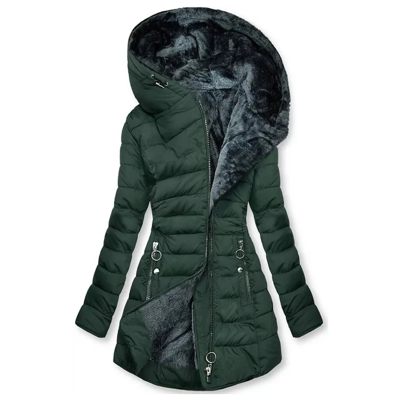 Evelyn | Warmer Winterisolierung wasserdichte Jacke