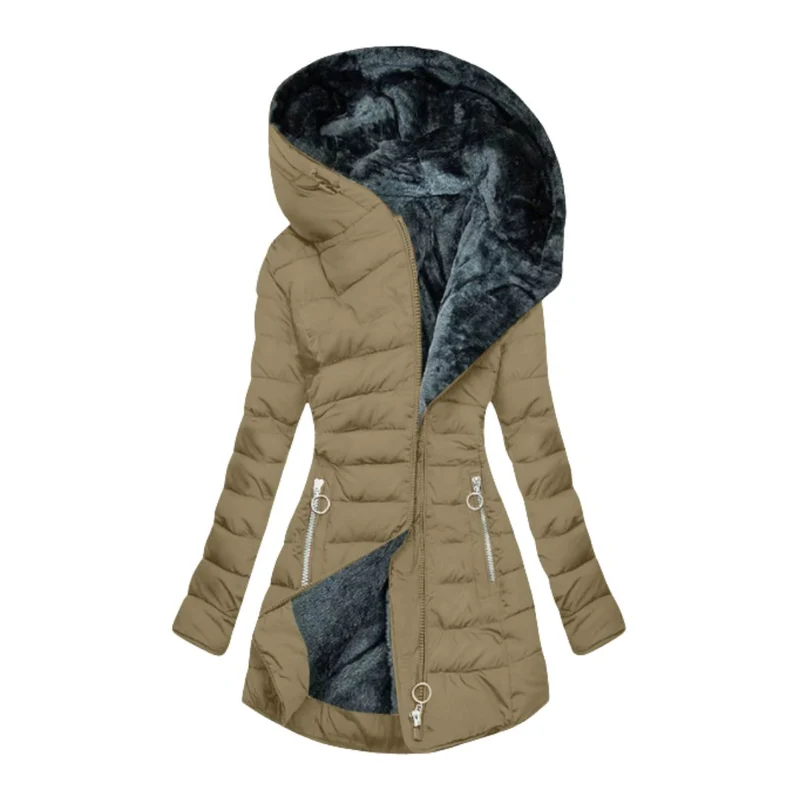 Evelyn | Warmer Winterisolierung wasserdichte Jacke