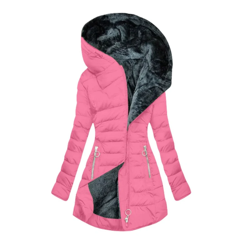 Evelyn | Warmer Winterisolierung wasserdichte Jacke