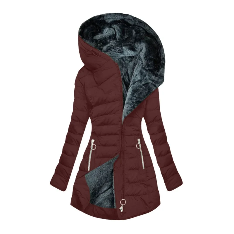 Evelyn | Warmer Winterisolierung wasserdichte Jacke