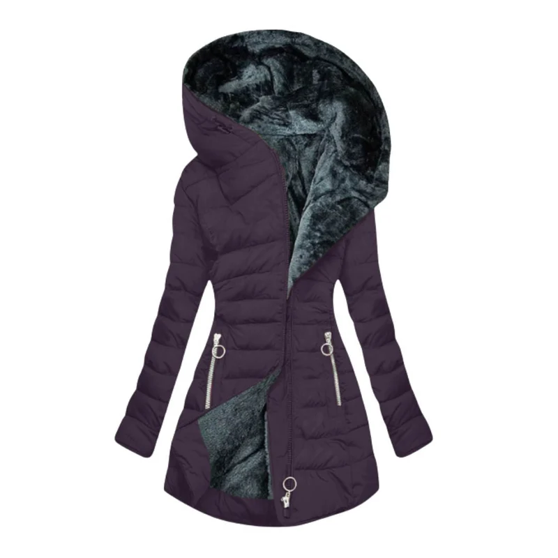Evelyn | Warmer Winterisolierung wasserdichte Jacke