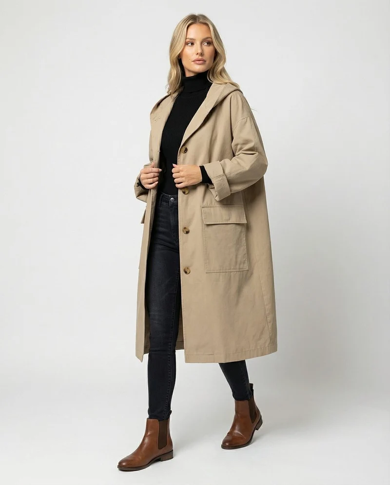 Florence | Lässige und leichte wasserdichte Jacke