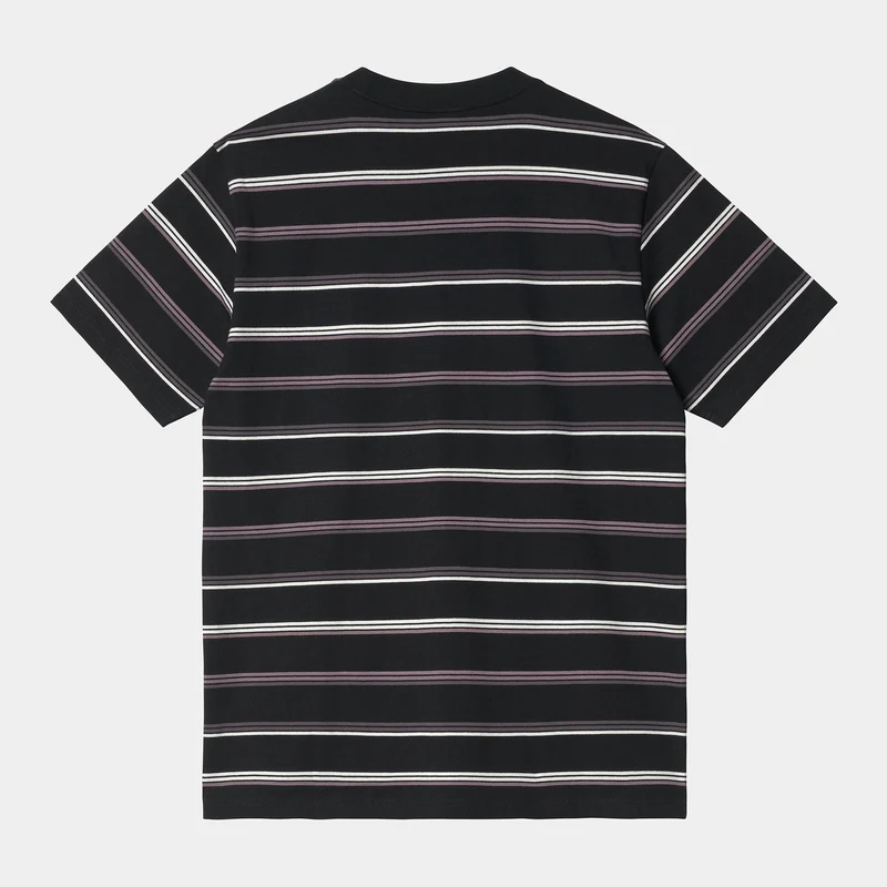 Carhartt WIP Kurzärmliges Vonn-T-Shirt für Herren – Schwarz / Artischocke