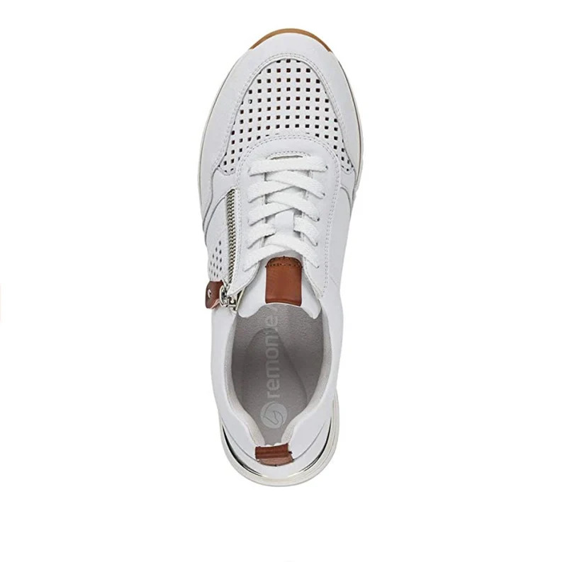 Remonte Modische Damen-Sneaker – Weiß