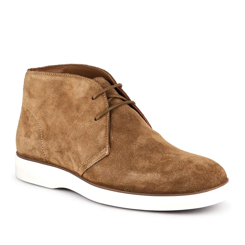 Demetrio Suede Leather Boots - DEMETRIO / 328 070