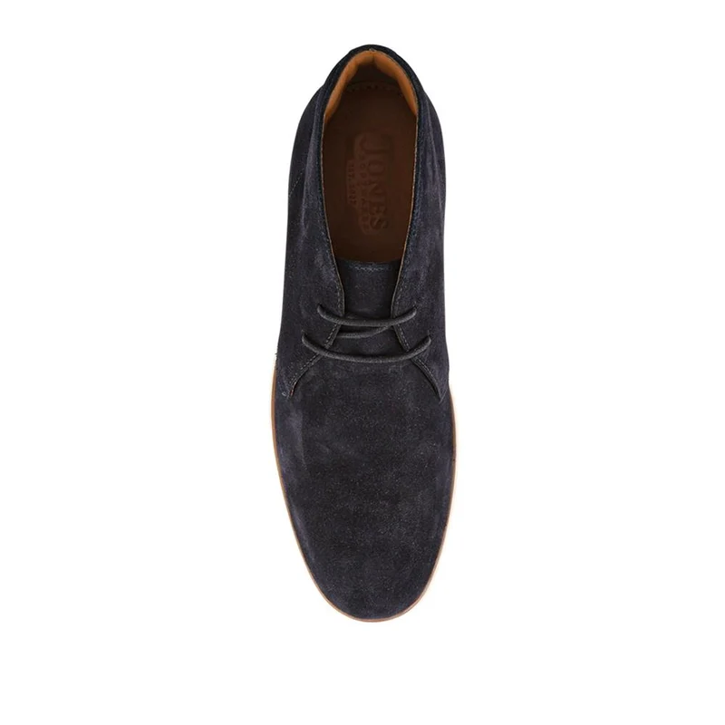 Demetrio Suede Leather Boots - DEMETRIO / 328 070 - Navy Suede