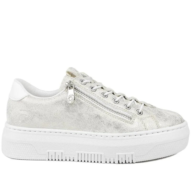 Chunky Dual-Fastening Trainers - RKR41512 / 326 828 - Gold