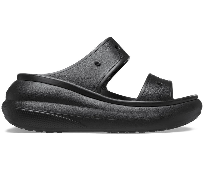 Crocs Unisex Classic Crush Sandale – Schwarz