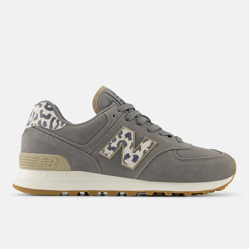 New Balance Damen 574 Fashion Trainers - Hafengrau / Meersalz