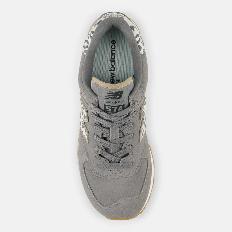 New Balance Damen 574 Fashion Trainers - Hafengrau / Meersalz