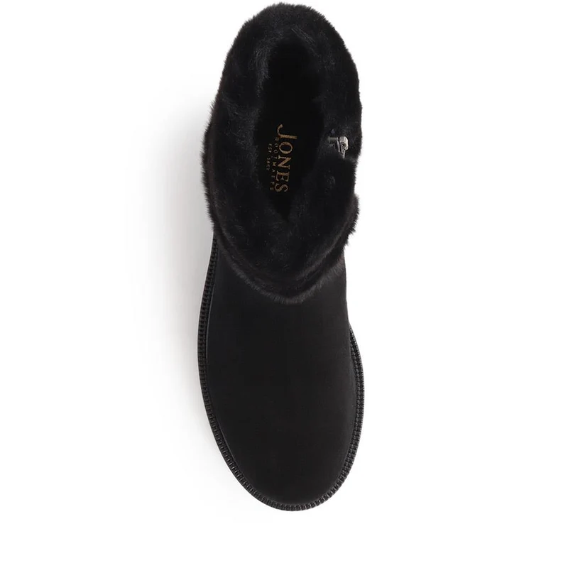 Manda Leather Ankle Boots - MANDA / 325 855 - Black