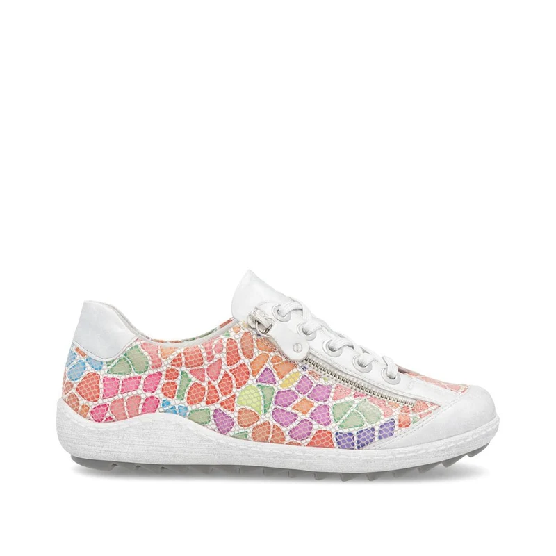 Remonte Breite Sneaker für Damen - Metallic