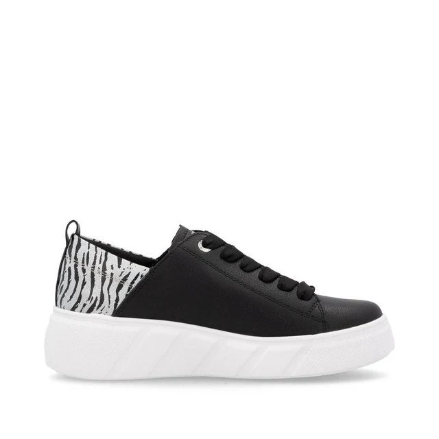 Rieker Damen-Sneakers „Evolution“ mit Plateausohle - Schwarz