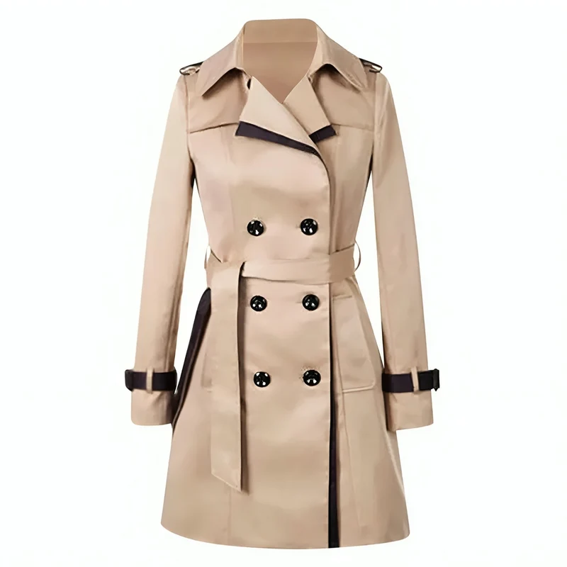 Helena | Eleganter Langer Trenchcoat Mit Femininer Silhouette