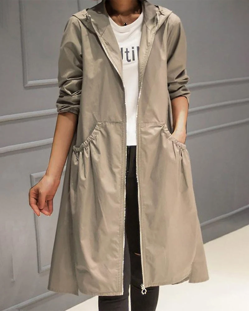 Sophie | Eleganter Und Vielseitiger Trenchcoat Für Stilvolle Auftritte