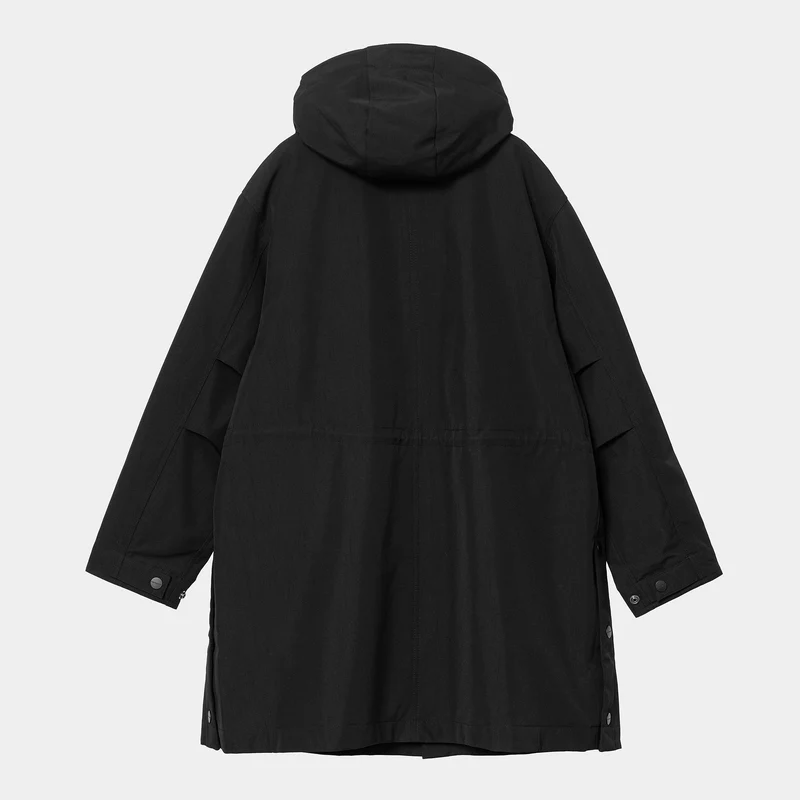 Carhartt WIP Clarton Parka für Damen - Schwarz