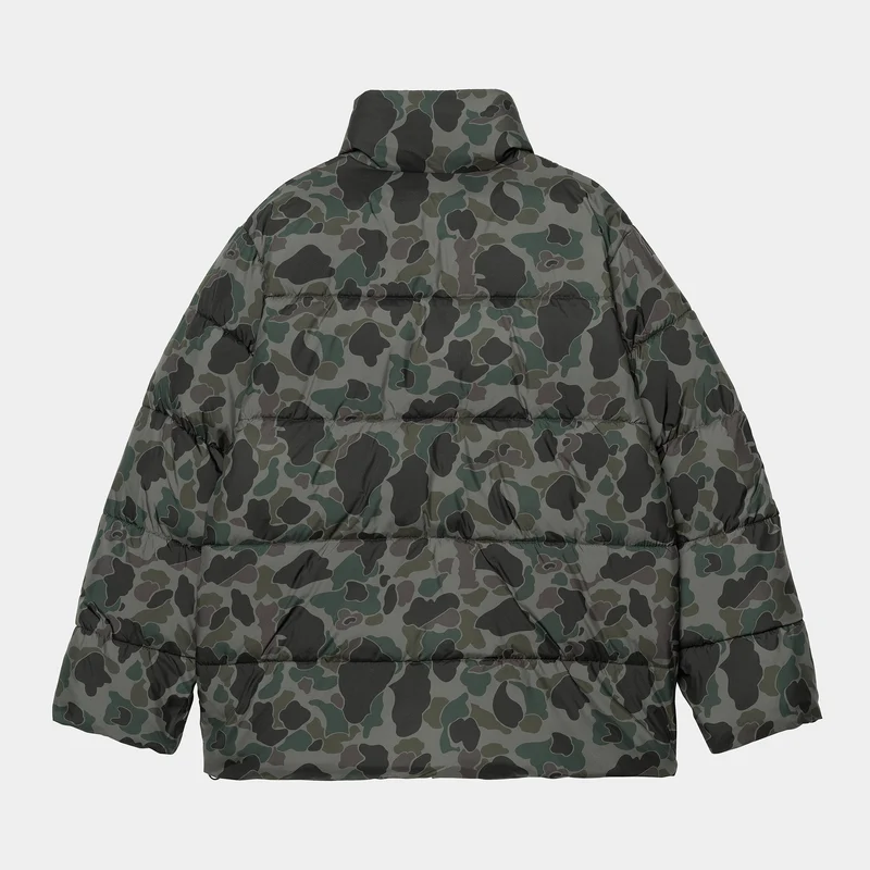Carhartt WIP Herren Springfield Jacke - Camo Duck Grey