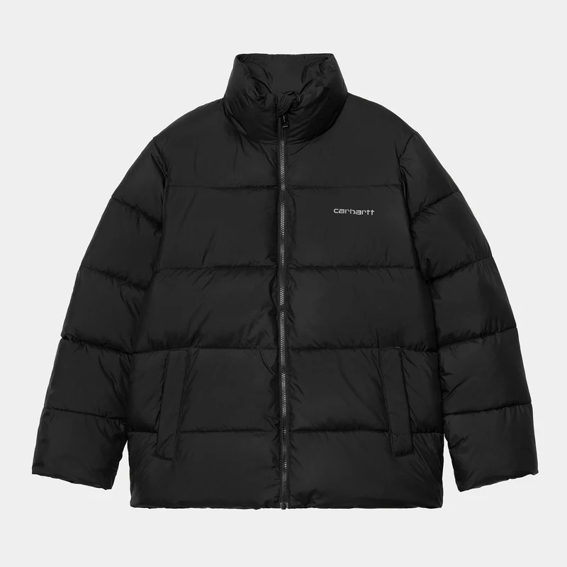 Carhartt WIP Herren Springfield Jacke - Schwarz / Misty Grey