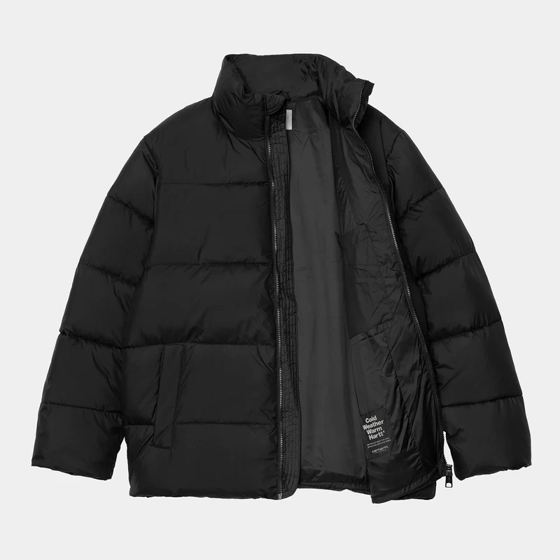 Carhartt WIP Herren Springfield Jacke - Schwarz / Misty Grey