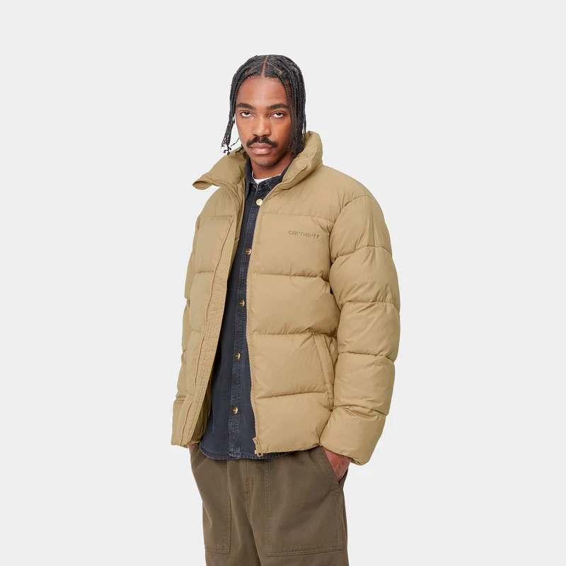 Carhartt WIP Herren Springfield Jacke - Erdnuss