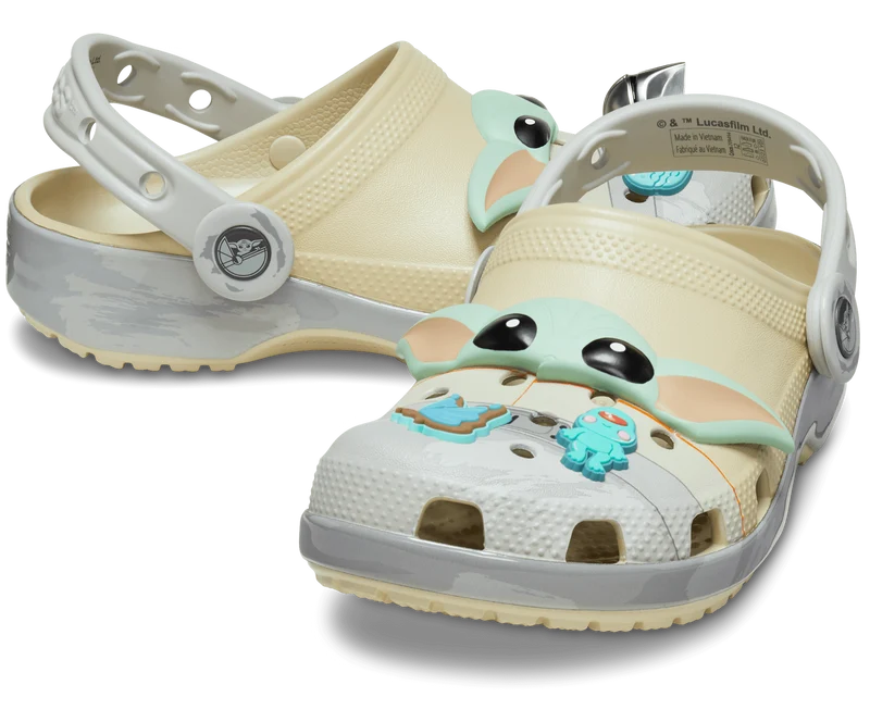 CROCS Kinder Star Wars Grog Classic Clog - Knochen