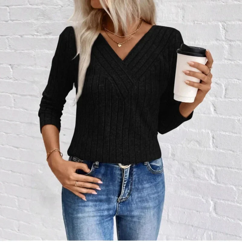 Lea | Strukturierter Streifenpullover Mit Zeitloser Eleganz