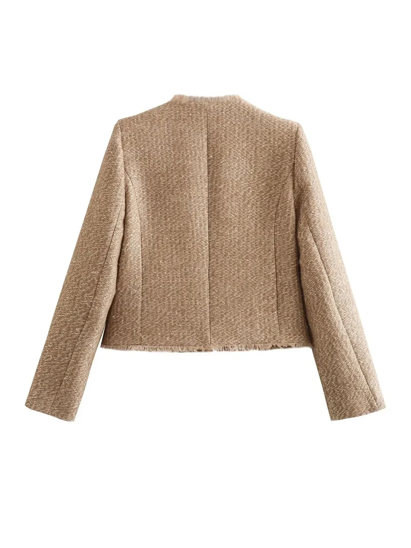 Marie | Elegante Tweed-Weste Mit Taillierter Silhouette