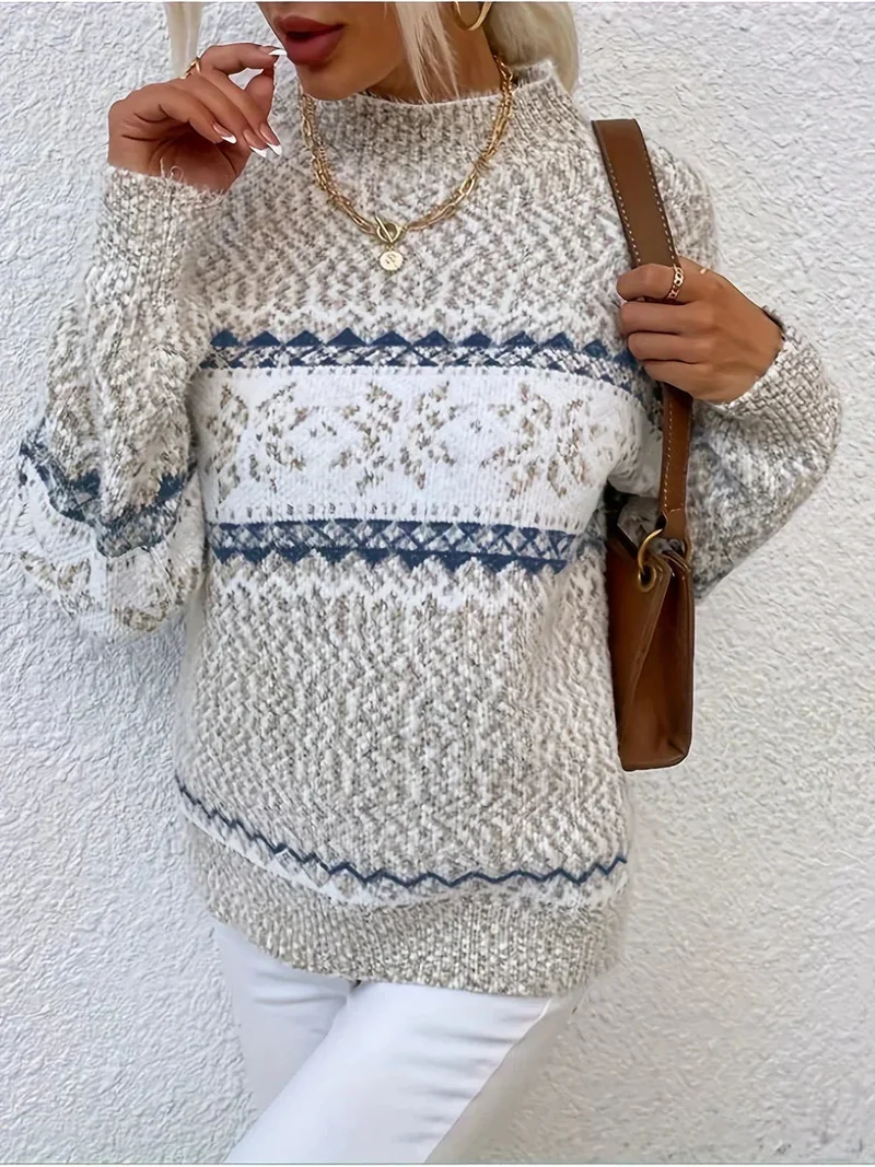 Hannah | Eleganter Rollkragenpullover Für Zeitlose Alltagslooks
