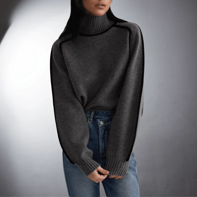 Mia | Nachhaltiger Und Weicher Rollkragenpullover Für Zeitlose Looks
