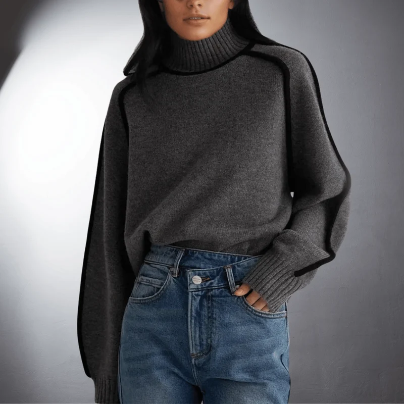 Mia | Nachhaltiger Und Weicher Rollkragenpullover Für Zeitlose Looks